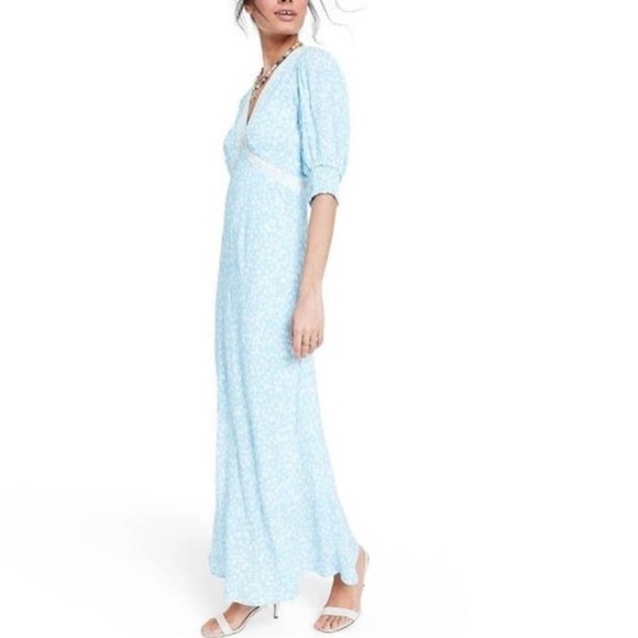 16 RIXO for Target Floral Puff Sleeve Swing Dress - Picture 7 of 12